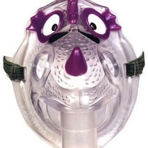 Disposable Nic the Dragon Aerosol Mask, Pediatric, One Size, Plastic, Mask only