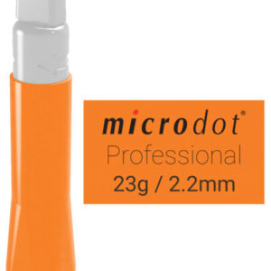 microdot® Pro Lancet, 23g/2.2mm, Orange, Box of 200