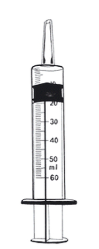 50ml Sterile Disposable Syringe Catheter Tip (Toomey)